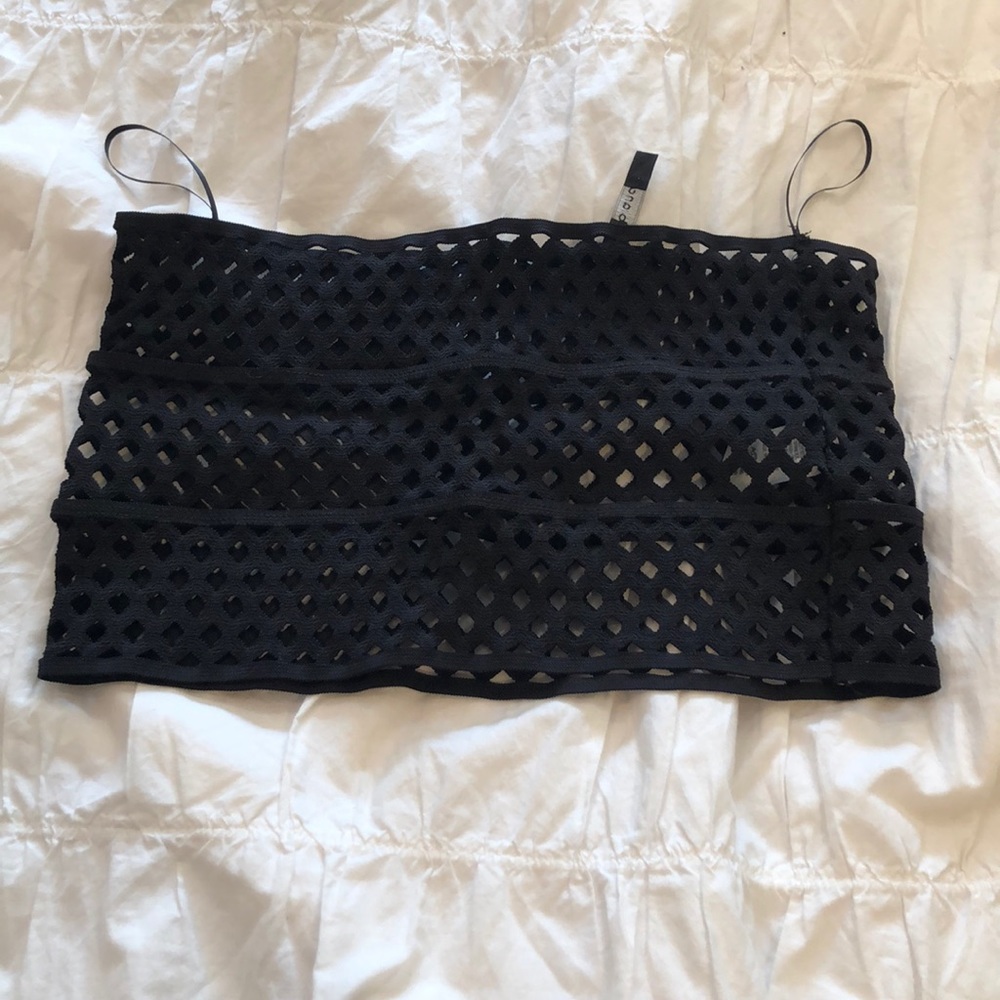 Black tube top